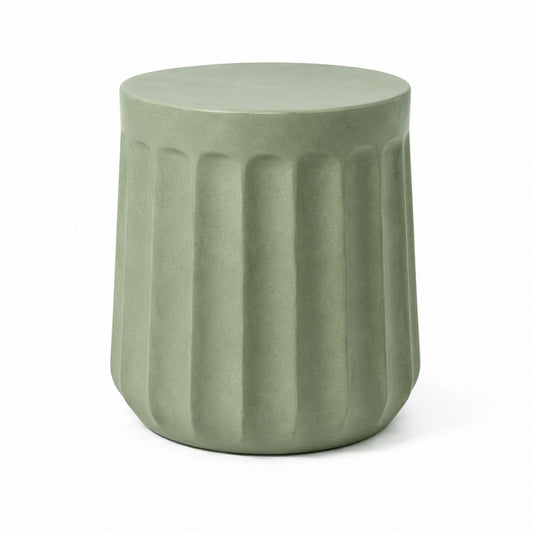 Stołek betonowy zielony 40 cm